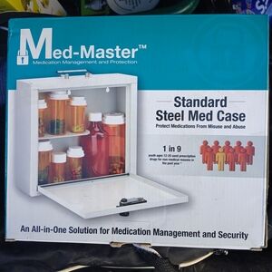 Standard Steel Med Case - White